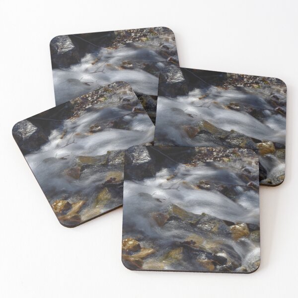 Item preview, Fall mountain woods with rocks, boulders and trees designed and sold by Ventures1.