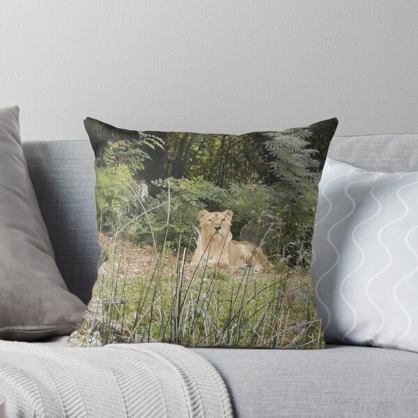 Item preview, Lion Park Golden Head Portrait Photo Cushion Mat designed and sold by Axel20.