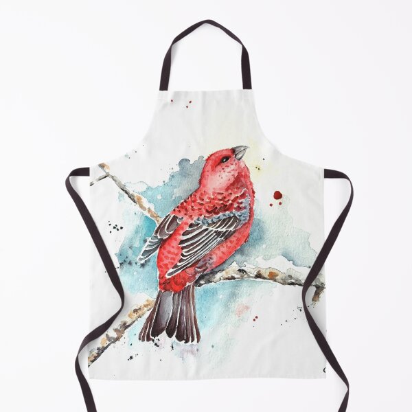Item preview, Watercolor Red Winter Bird designed and sold by imaginebyIT.