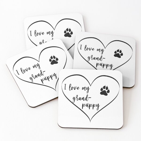 Item preview, I Love My Grand-Puppy designed and sold by CM-PD.