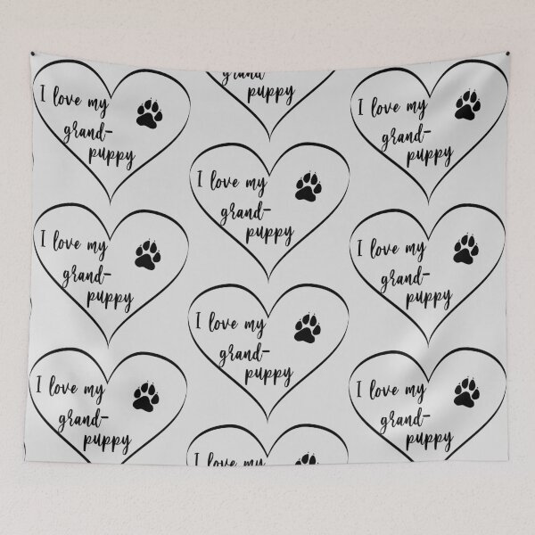 Item preview, I Love My Grand-Puppy designed and sold by CM-PD.