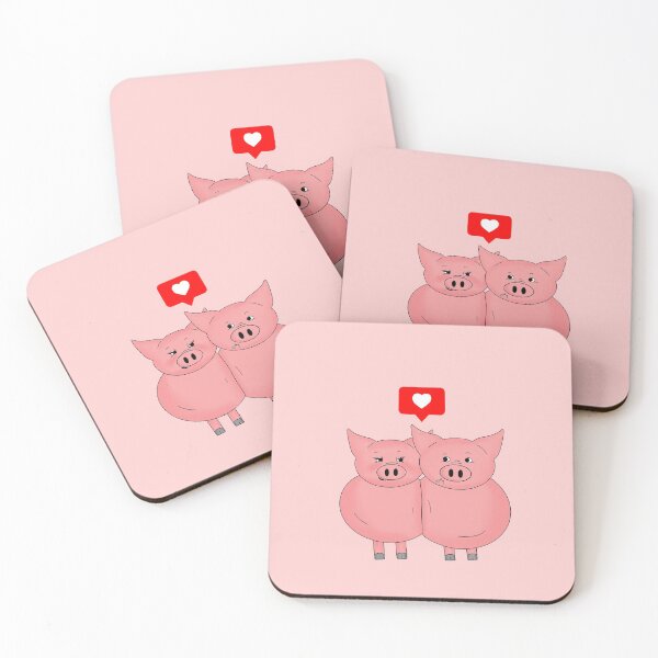 Item preview, Piggy Love designed and sold by Kittys-Art.