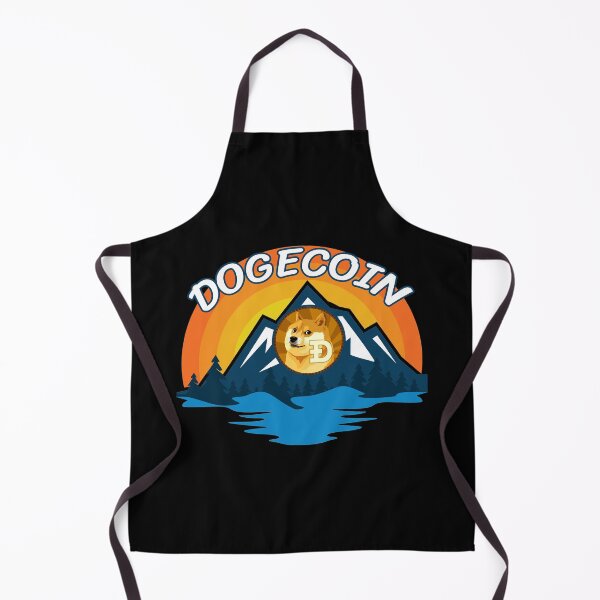 Item preview, Dogecoin DOGE Cryptocurrency Mountain Sunset designed and sold by Bitcoin-Fashion.