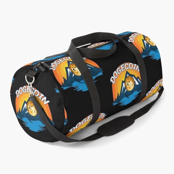 Item preview, Dogecoin DOGE Cryptocurrency Mountain Sunset designed and sold by Bitcoin-Fashion.