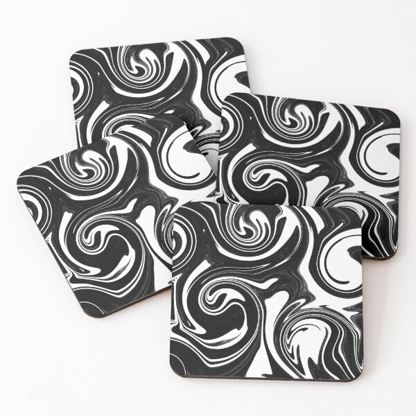 Item preview, Black and white marble designed and sold by ndubrey.