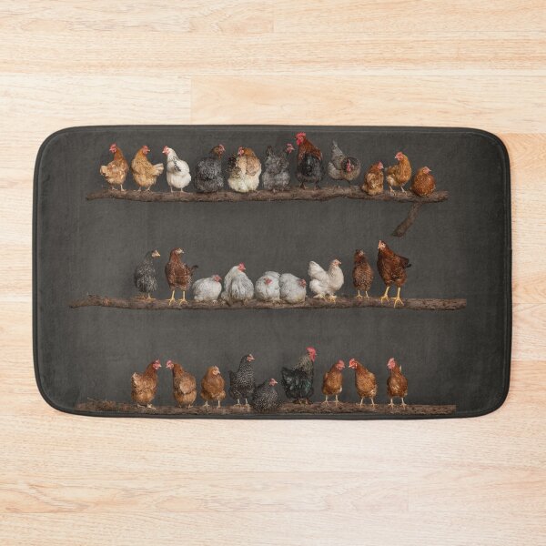 Item preview, The Roosting Bar Grey designed and sold by thechookhouse.