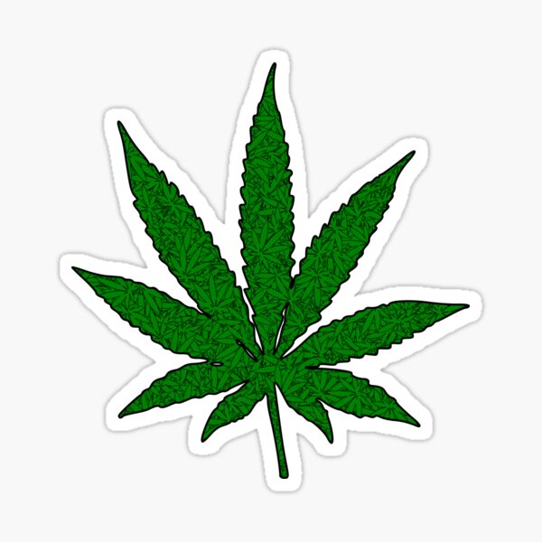 Marijuana Weed Leaf Space Galaxy Funny Hippie Vintage Pocket