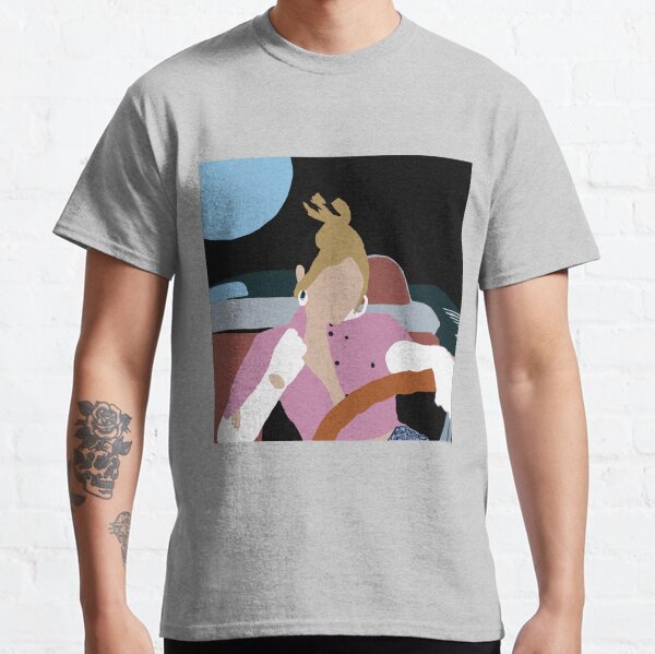 Futuro Nostalgia Dua Lipa Silueta Camiseta clásica