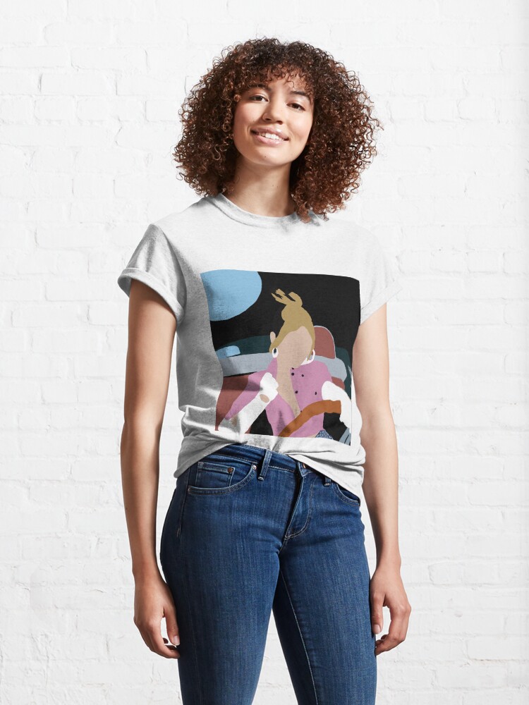 Zukünftige Nostalgie Tour Dua Lipa Silhouette Classic T-Shirt