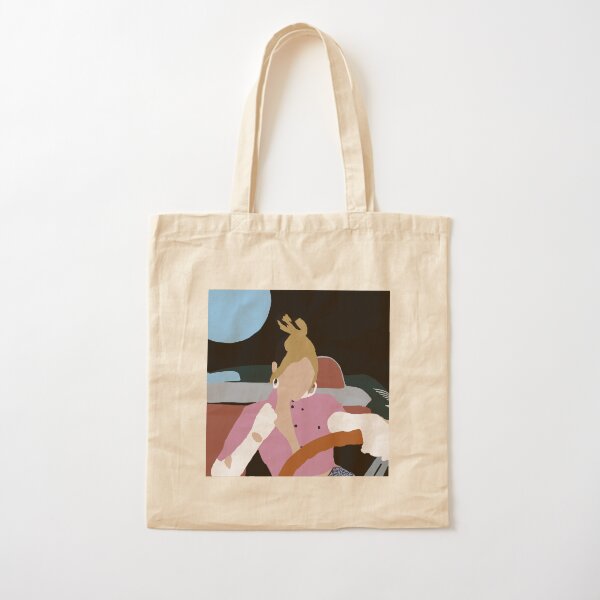 Zukünftige Nostalgie Dua Lipa Silhouette Baumwolltasche