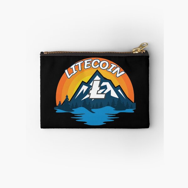 Item preview, Litecoin LTC Cryptocurrency Mountain Sunset designed and sold by Bitcoin-Fashion.