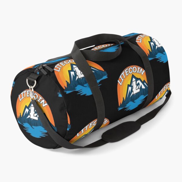 Item preview, Litecoin LTC Cryptocurrency Mountain Sunset designed and sold by Bitcoin-Fashion.