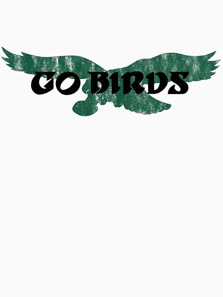 Birds Retro Mascot T-Shirt | Philadelphia Eagles Inspired | phillygoat Heather Dust / M