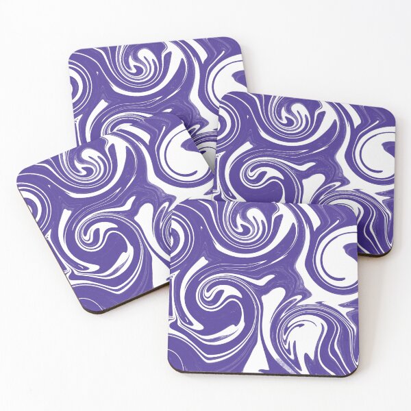 Item preview, Purple and white marble / spiral designed and sold by ndubrey.