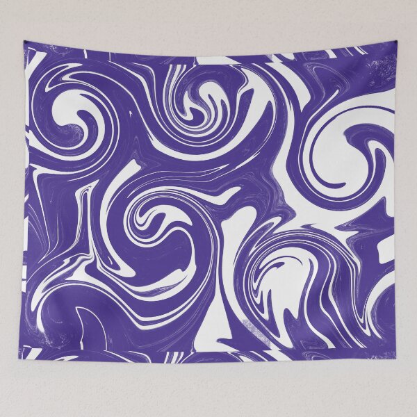 Item preview, Purple and white marble / spiral designed and sold by ndubrey.