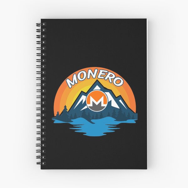 Item preview, Monero XMR Cryptocurrency Mountain Sunset designed and sold by Bitcoin-Fashion.