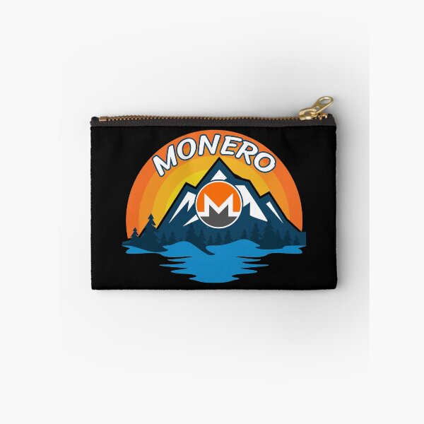 Item preview, Monero XMR Cryptocurrency Mountain Sunset designed and sold by Bitcoin-Fashion.