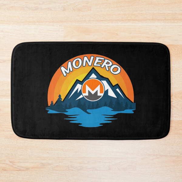 Item preview, Monero XMR Cryptocurrency Mountain Sunset designed and sold by Bitcoin-Fashion.