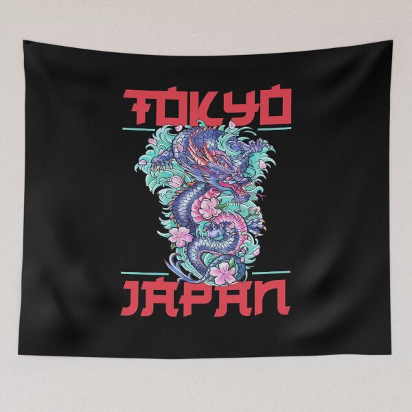 Item preview, Japanese Gifts - Tokyo Dragon Asian Retro 80s Style Japan designed and sold by Dressed For  Duty.