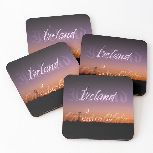 Item preview, IRELAND, County Clare - Dusk over the Burren - Irish Landscape designed and sold by AOKeeshkaPhotos.