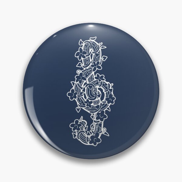 Item preview, Vine Clef (white, no background) designed and sold by joabt.