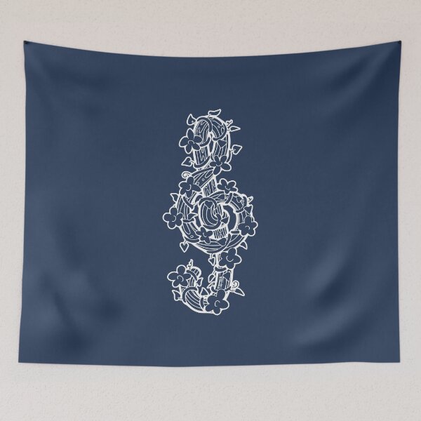 Item preview, Vine Clef (blanco, sin fondo) designed and sold by joabt.