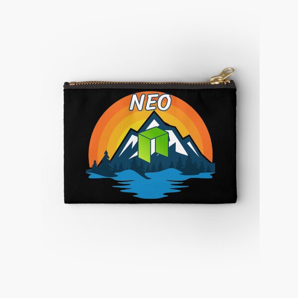 Artikelvorschau, NEO Cryptocurrency Mountain Sunset entworfen und verkauft von Bitcoin-Fashion.