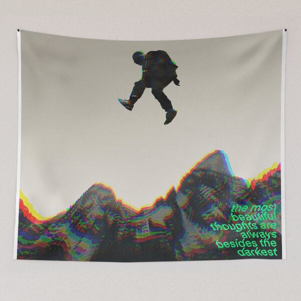 Item preview, Kanye Most Beautiful Thoughts Are Besides The Darkest Ye  designed and sold by Salman  Khattak.