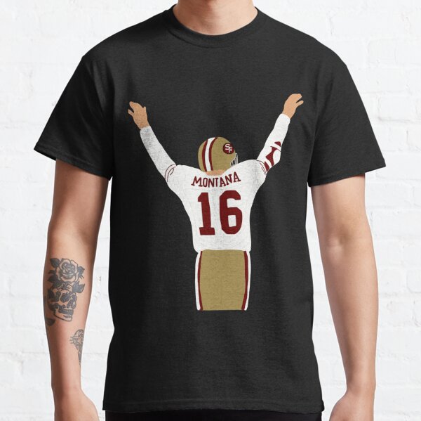 TeeBoutiques Limited Joe Montana Vintage Unisex T-Shirt, Vintage Joe Montana T-Shirt Gift for Women and Man, 90s Vintage Shirt, Retro Shirt