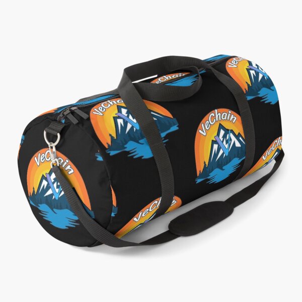 Item preview, VeChain VET Cryptocurrency Mountain Sunset designed and sold by Bitcoin-Fashion.