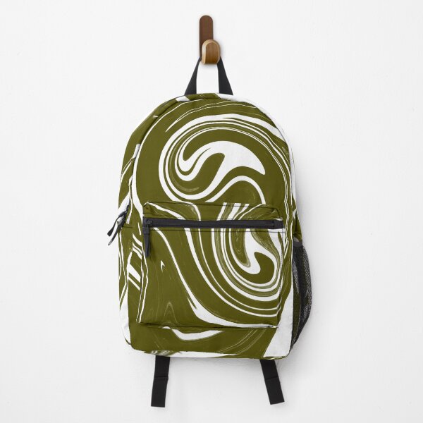 Item preview, Olive green and white marble / spiral designed and sold by ndubrey.