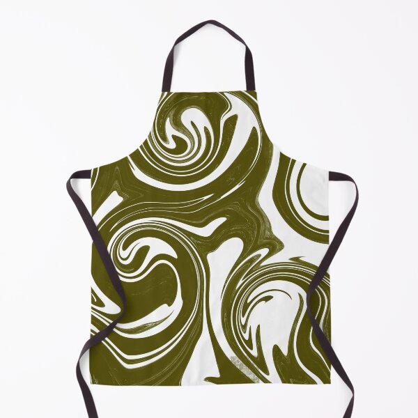 Item preview, Olive green and white marble / spiral designed and sold by ndubrey.