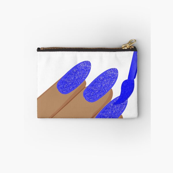 Item preview, Blue Glitter Nails  designed and sold by rhicha.
