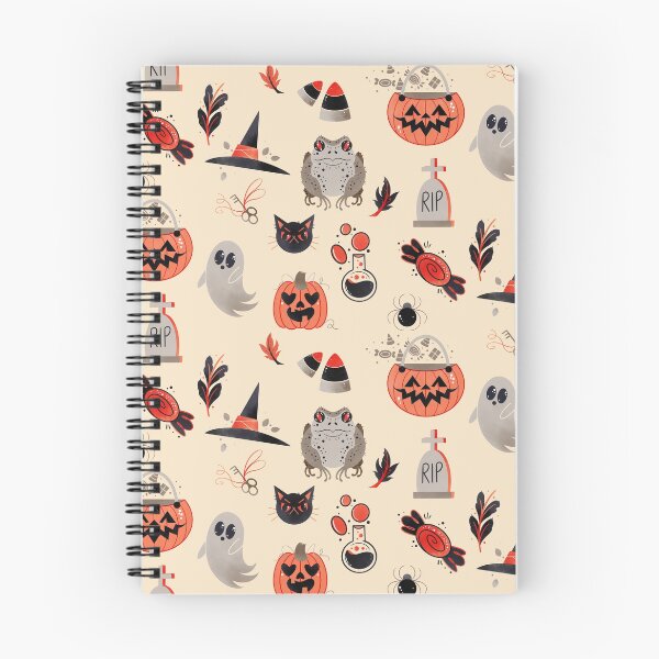 Item preview, Halloween everyday cute spooky pattern  designed and sold by Texdoodles.