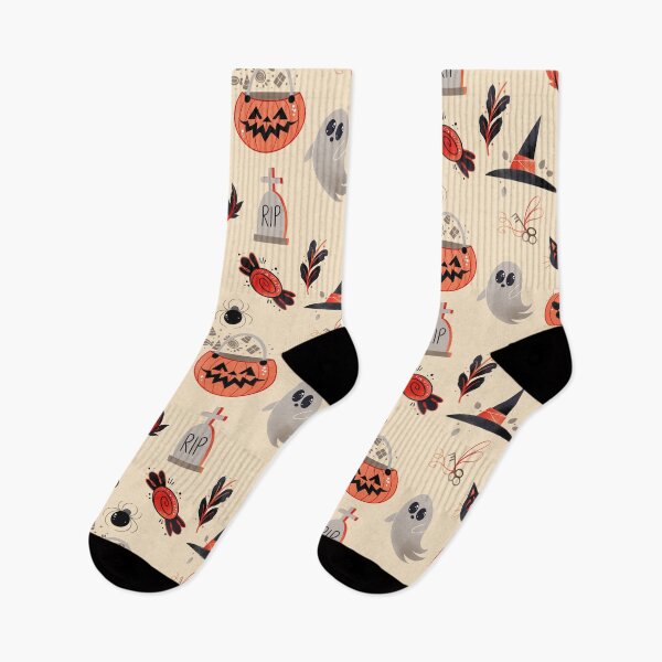 Item preview, Halloween everyday cute spooky pattern  designed and sold by Texdoodles.