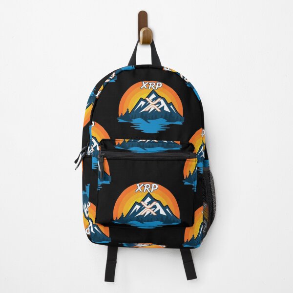 Item preview, Ripple XRP Cryptocurrency Mountain Sunset designed and sold by Bitcoin-Fashion.