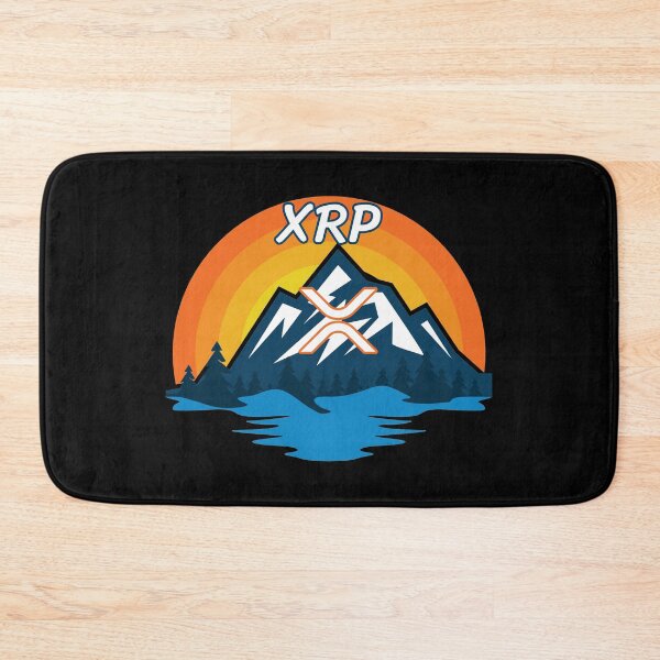 Item preview, Ripple XRP Cryptocurrency Mountain Sunset designed and sold by Bitcoin-Fashion.