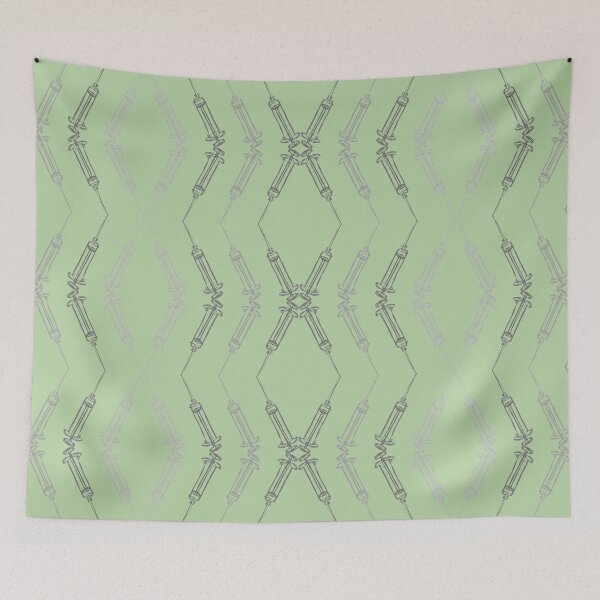 Item preview, vaccine syringe pattern designed and sold by MiraNomegusta.