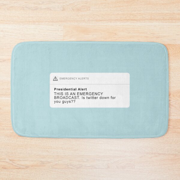 Item preview, TRUMP TWITTER BAN ALERT designed and sold by Zinofite.
