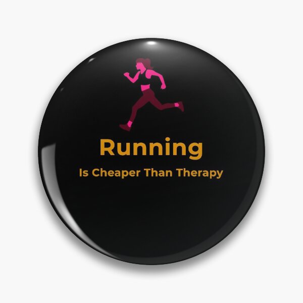 Item preview, Running is cheaper than therapy designed and sold by motivationaldaysss -.