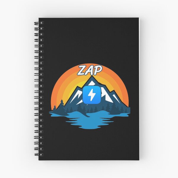 Item preview, ZAP Cryptocurrency Mountain Sunset designed and sold by Bitcoin-Fashion.