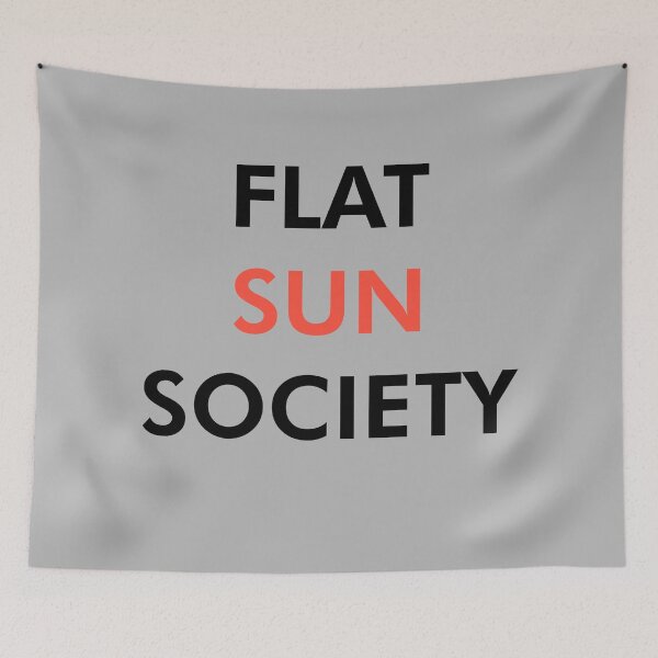 Item preview, Flat Sun Society (Black) designed and sold by Graograman.