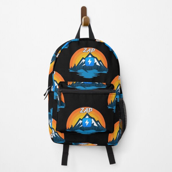 Item preview, ZAP Cryptocurrency Mountain Sunset designed and sold by Bitcoin-Fashion.