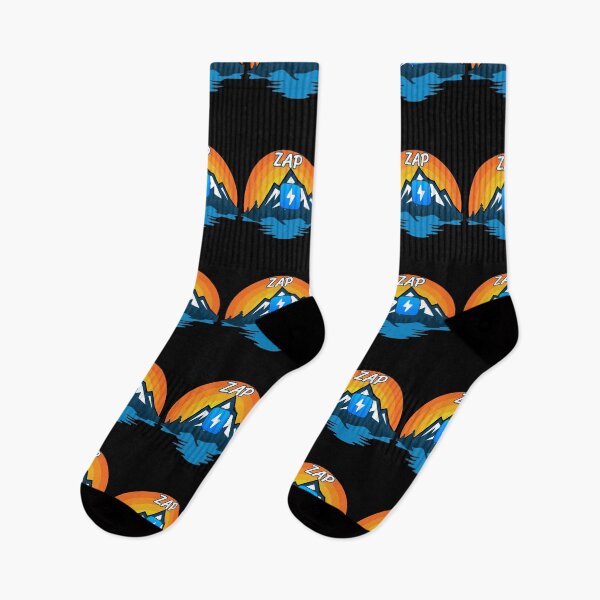 Item preview, ZAP Cryptocurrency Mountain Sunset designed and sold by Bitcoin-Fashion.