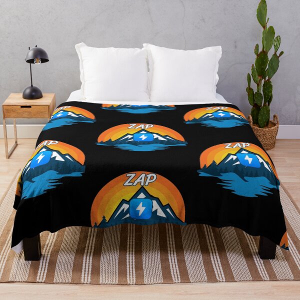 Item preview, ZAP Cryptocurrency Mountain Sunset designed and sold by Bitcoin-Fashion.