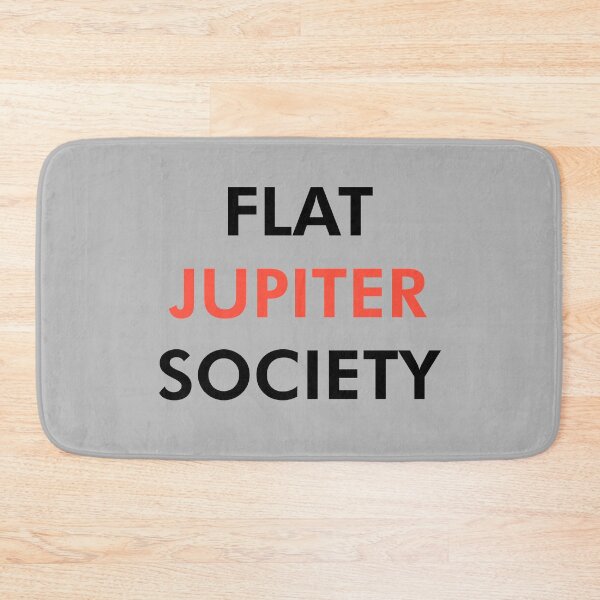Item preview, Flat Jupiter Society (Black) designed and sold by Graograman.