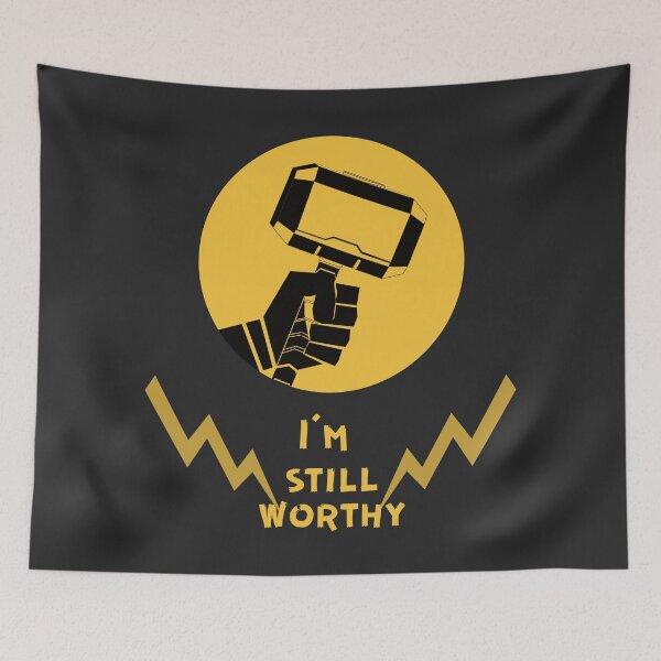 Item preview, I am still worthy, just like you! designed and sold by Utigatana1.