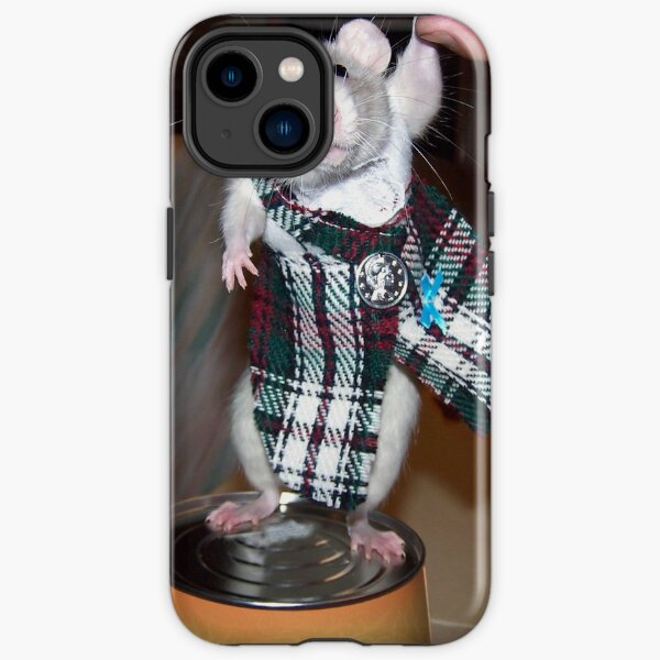 Pet Rat Ruby In Her Kilt iPhone Tough Case