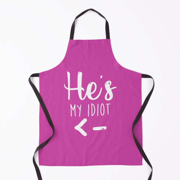 Item preview, He's My Idiot - Girlfriend Shirt - Wifey Shirt - Couples shirts T-Shirt designed and sold by WaltTheAdobeGuy.