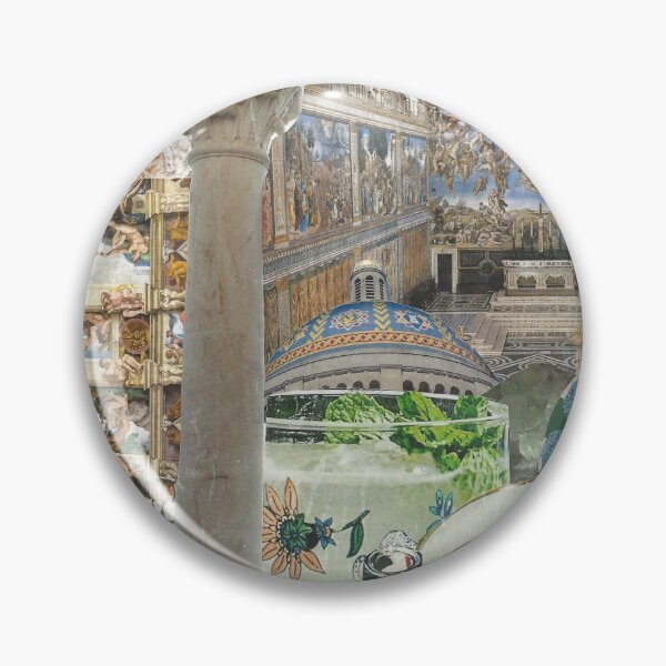 Item preview, Church Ceilings and Walls (collage) designed and sold by snizzyizzy.